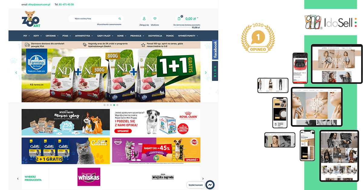 Zooart.com.pl Opineo.pl I miejsce