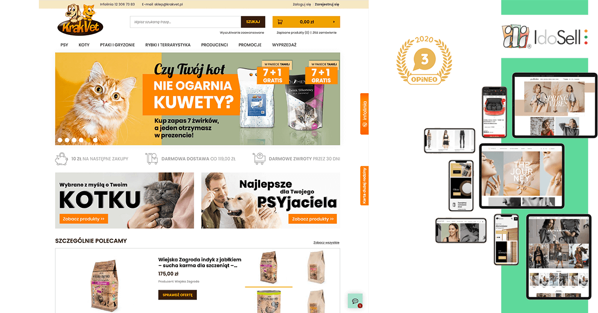 Krakvet.pl Opineo.pl III miejsce