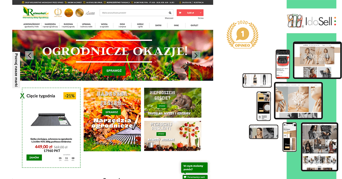 Rolmarket.pl Opineo.pl I miejsce