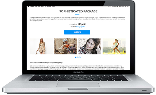 One Page Shop sales