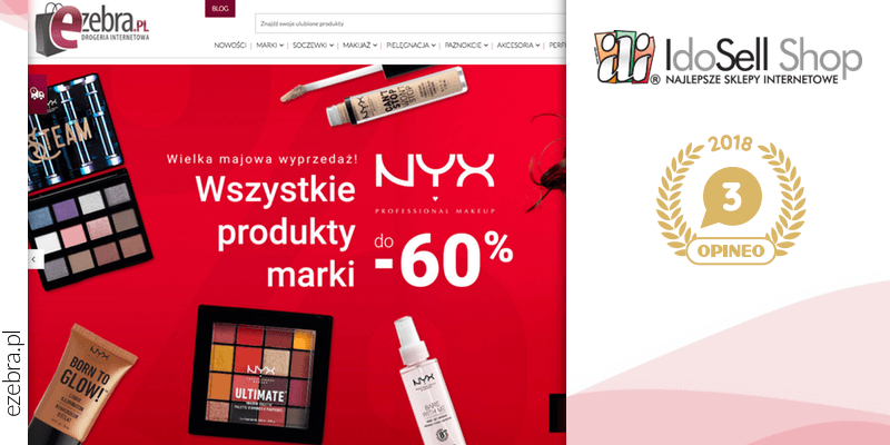 Ezebra.pl Opineo III miejsce