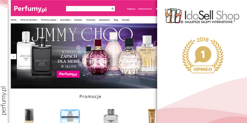 Perfumy.pl Opineo I miejsce