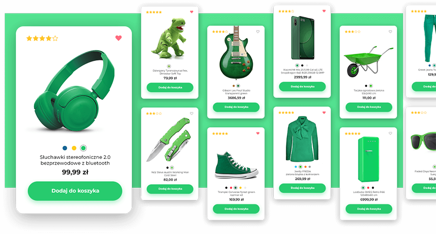 design nowoczesnych sklepów internetowych