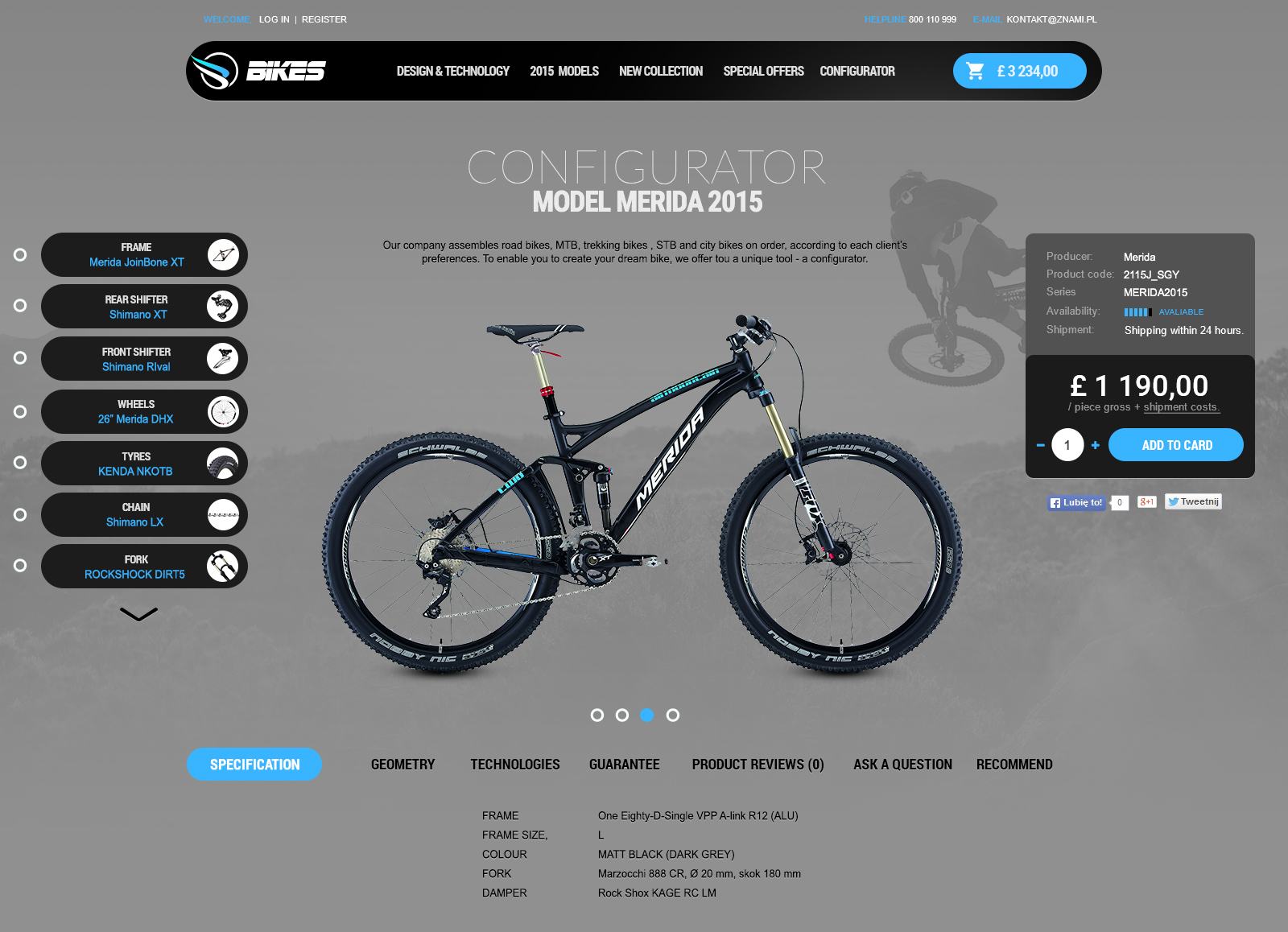 6800 Bike Configurator  Latest