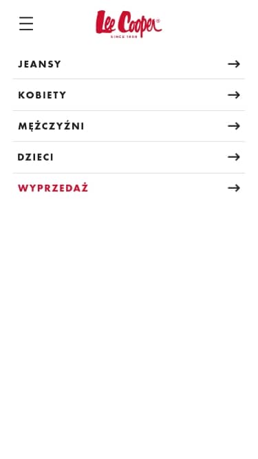 Strona główna menu - pierwszy zrzut ekranu