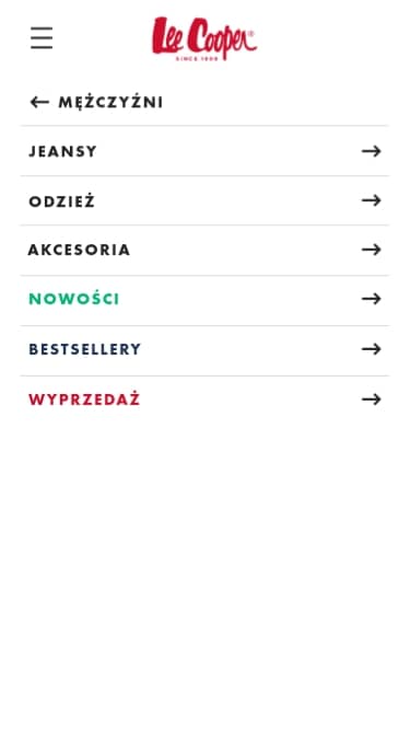 Strona główna menu - drugi zrzut ekranu
