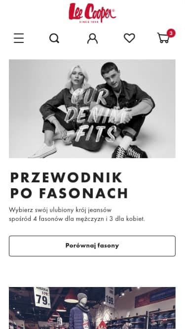 Strona główna mobile - trzeci zrzut ekranu