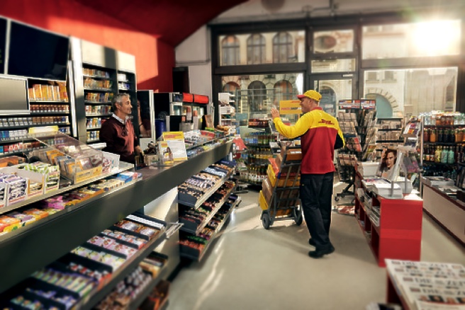 DHL parcelshop