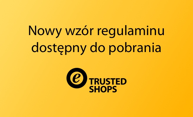 Wzór regulaminu dla sklepu internetowego od Trusted Shops