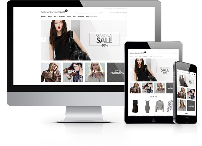 Ready-to-use graphic solutions for responsive clothing and shoes shops -  IdoSell