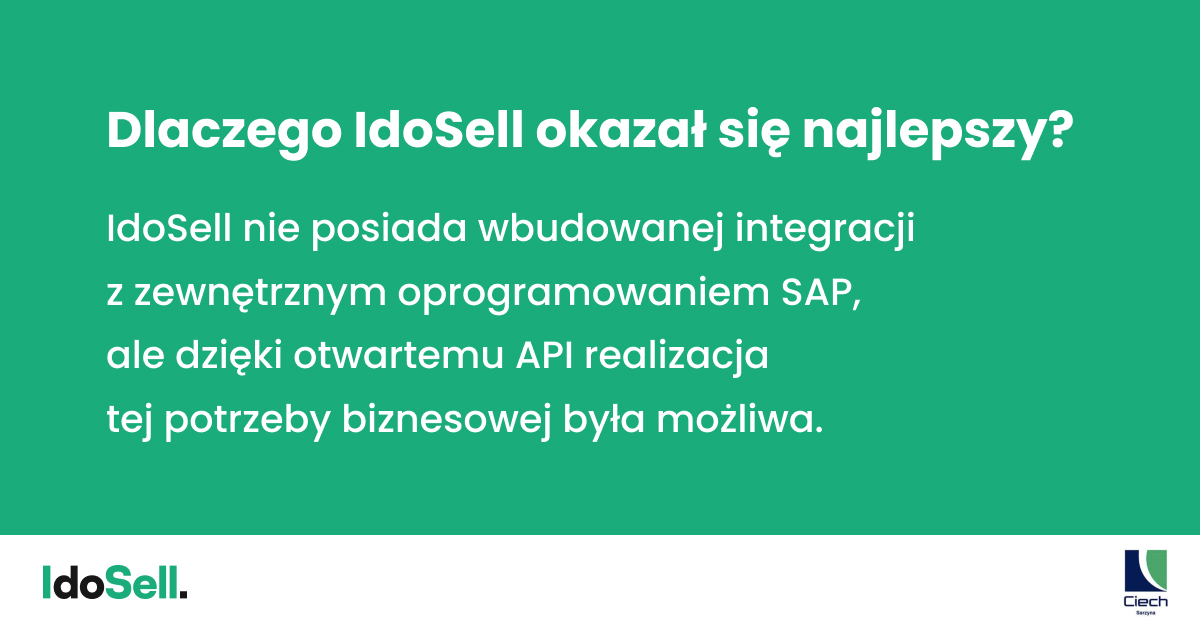 Ciech Sarzyna case study