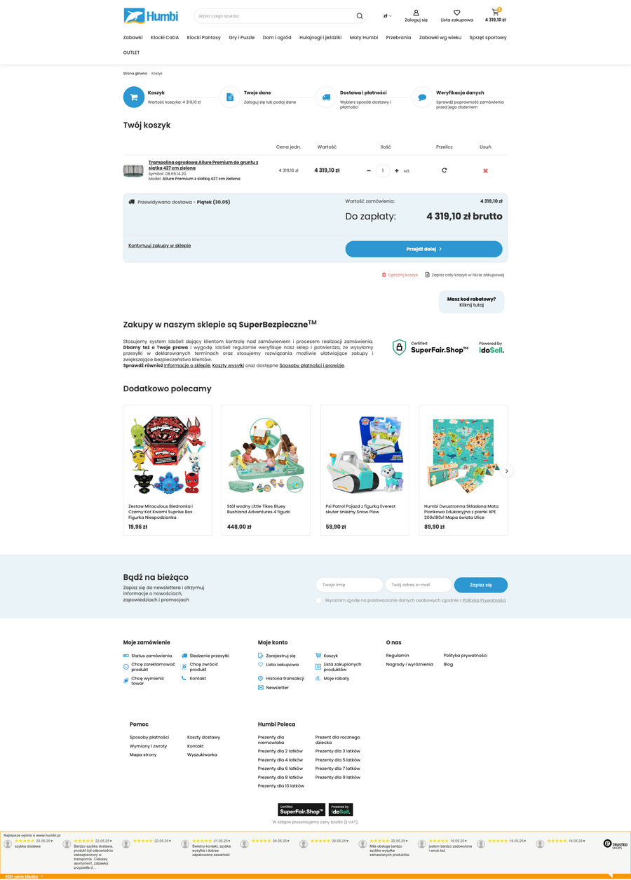 Humbi.pl Koszyk