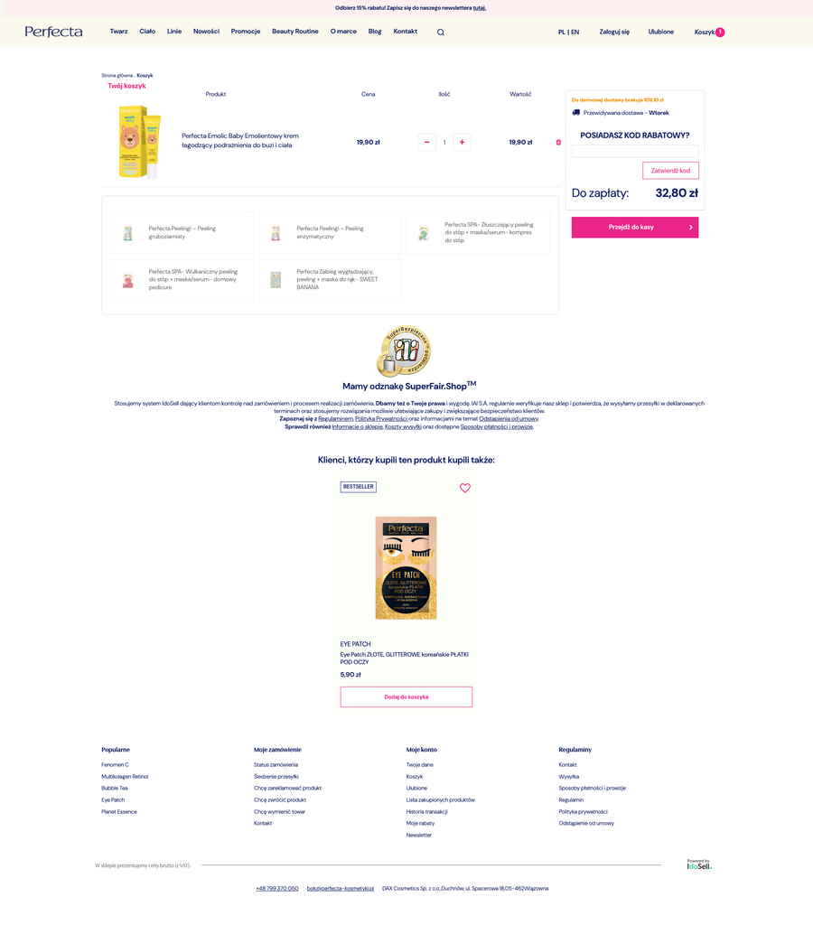 Perfecta-Kosmetyki.pl Koszyk