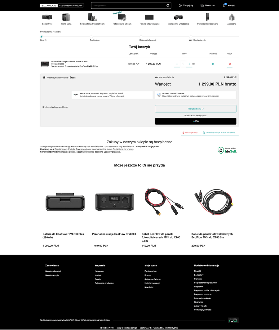 sklep.ecoflow.com.pl Koszyk