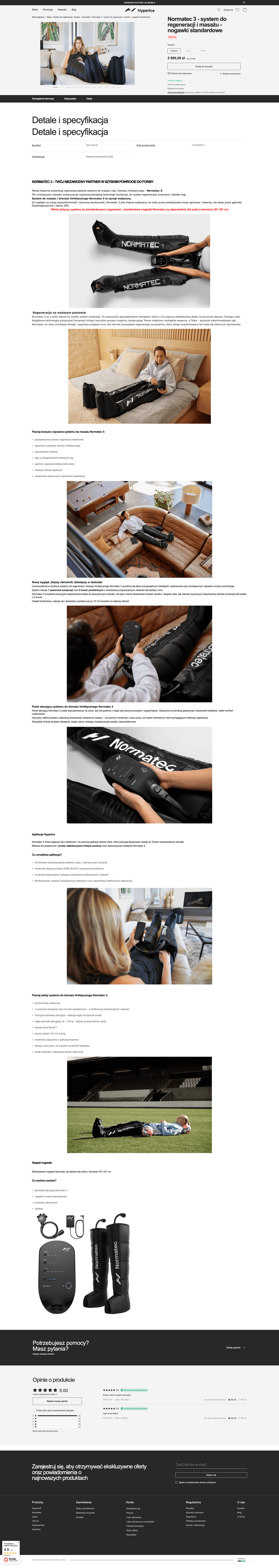 Hyperice.com.pl Karta towaru