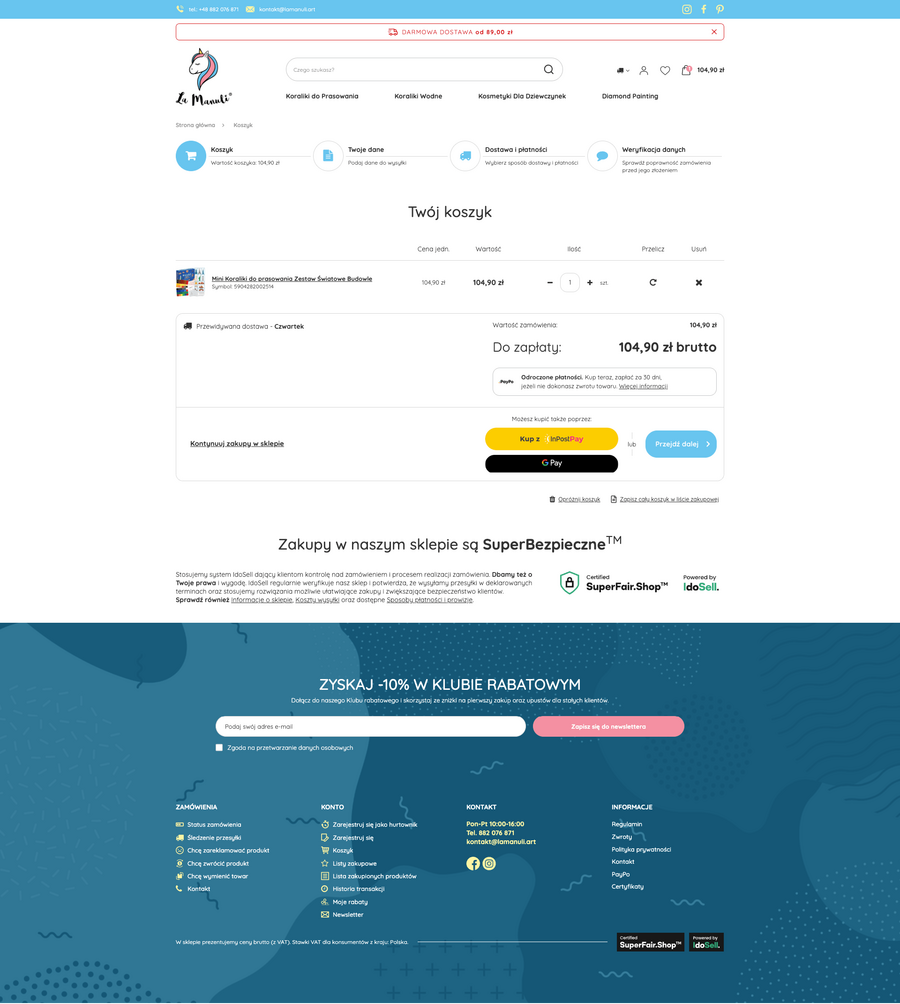 LaManuli.pl Koszyk