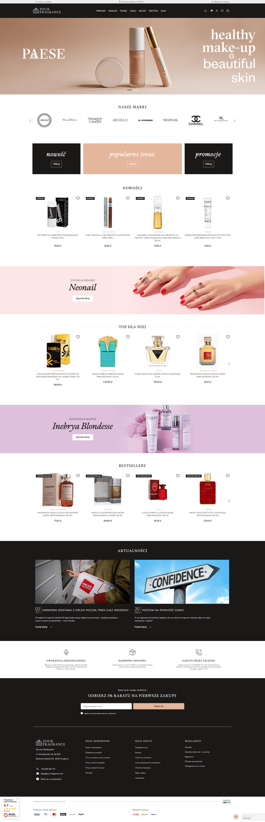 your-fragrance.pl Strona główna