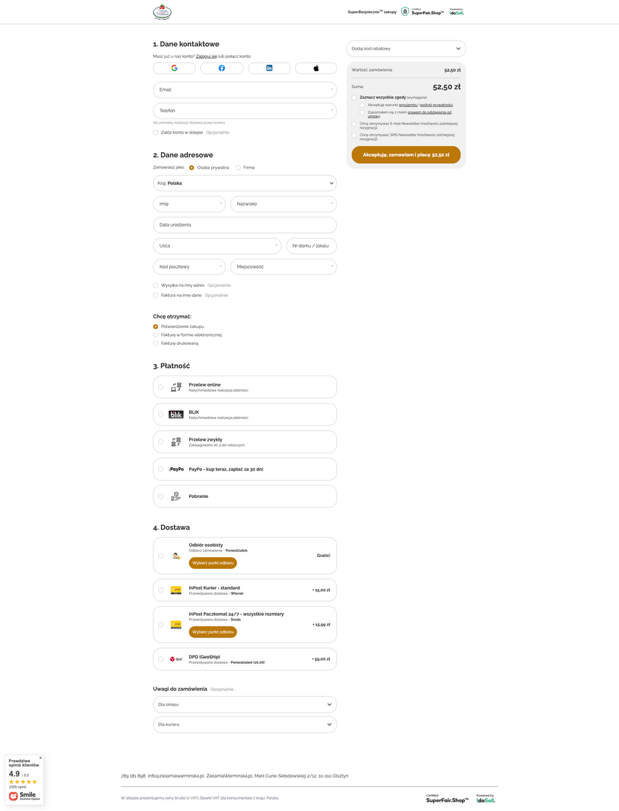 zielarniawarminska.pl OSCOP