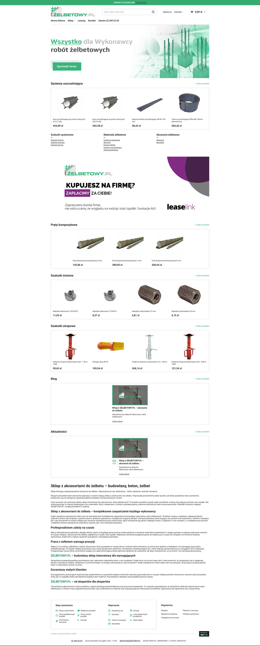 zelbetowy.pl Strona główna