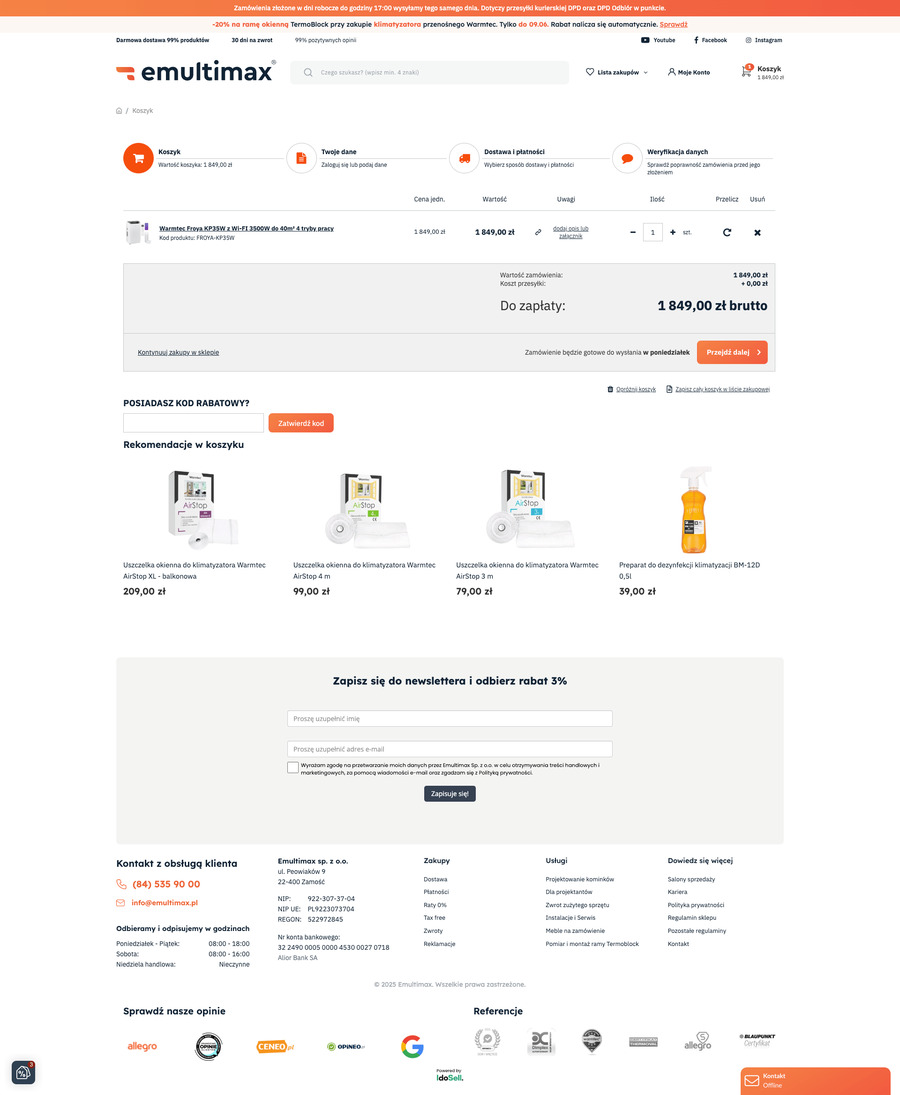 emultimax.pl Koszyk