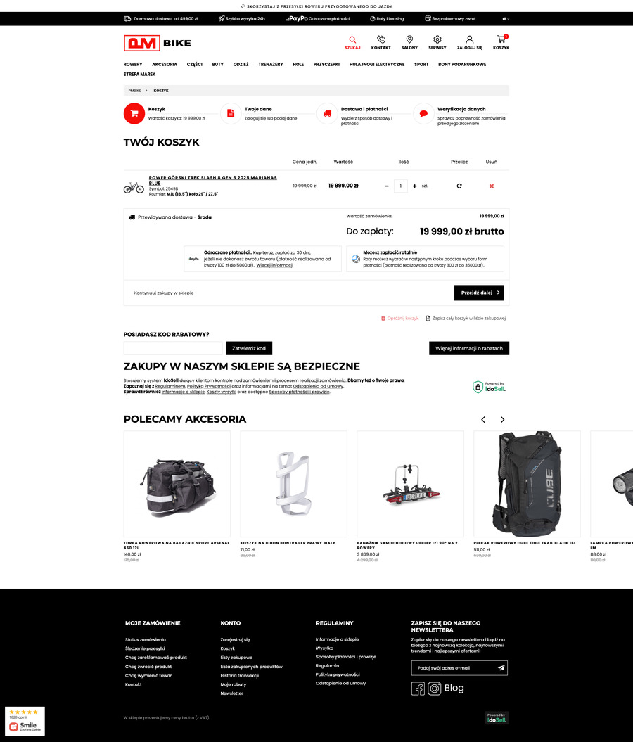 pmbike.pl Koszyk