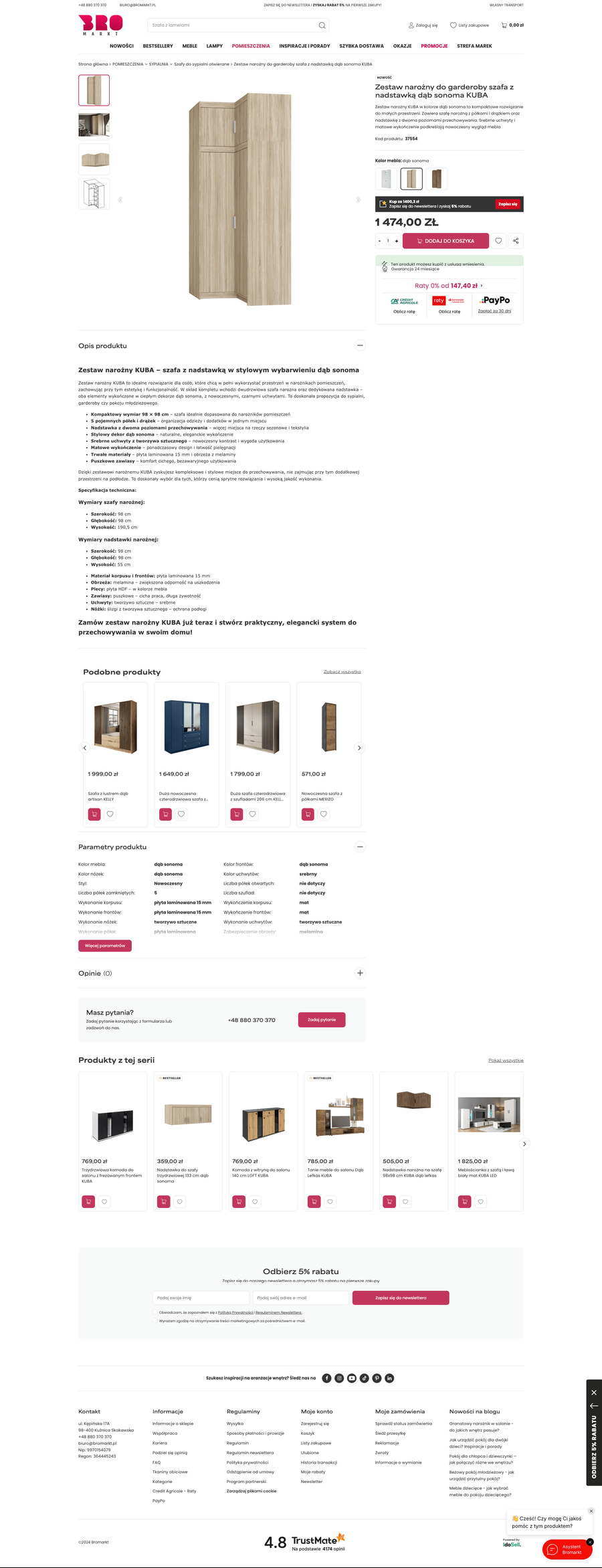 bromarkt.pl Karta towaru