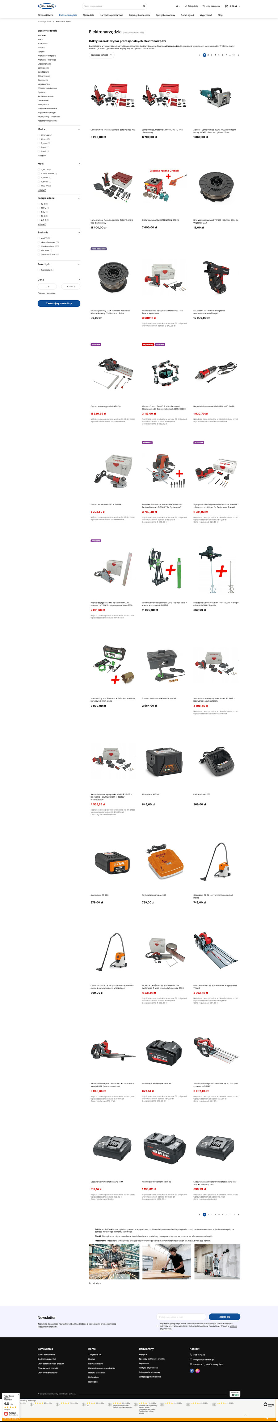 sklep.neltech.pl Lista towarów