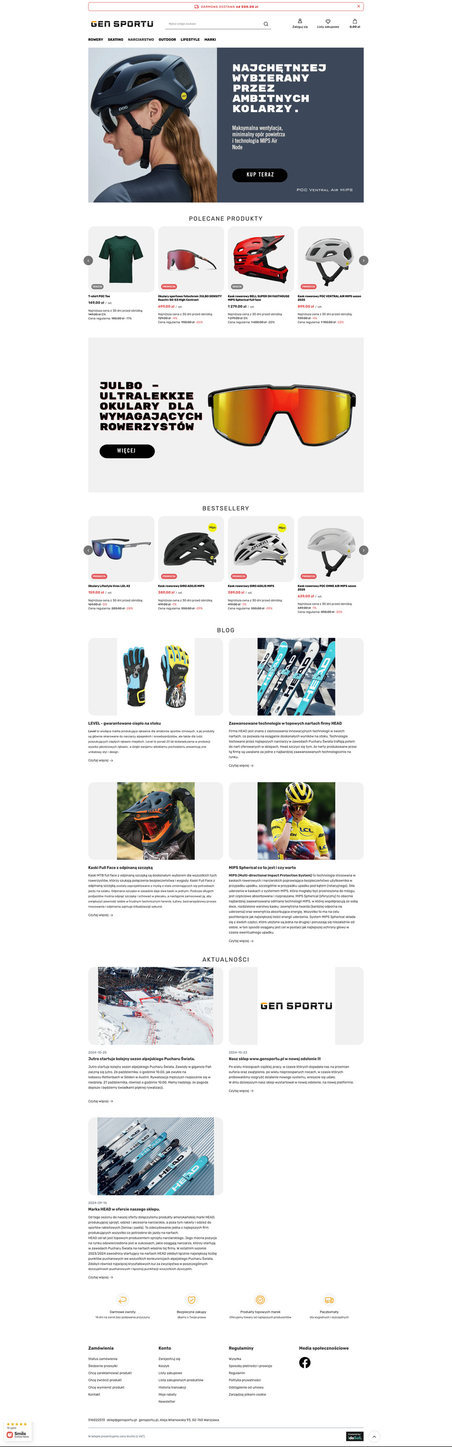 gensportu.pl Strona główna