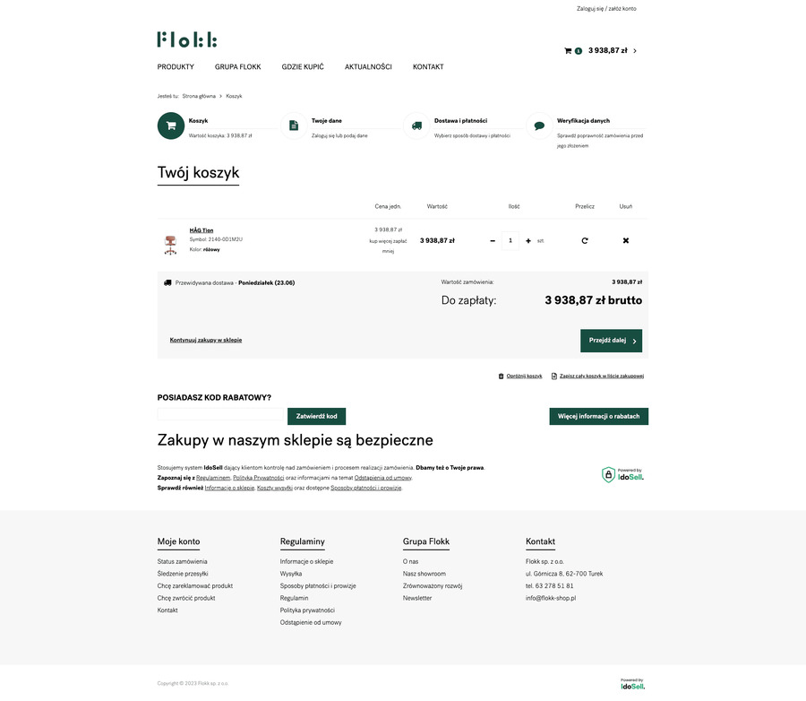 flokk-shop.pl Koszyk