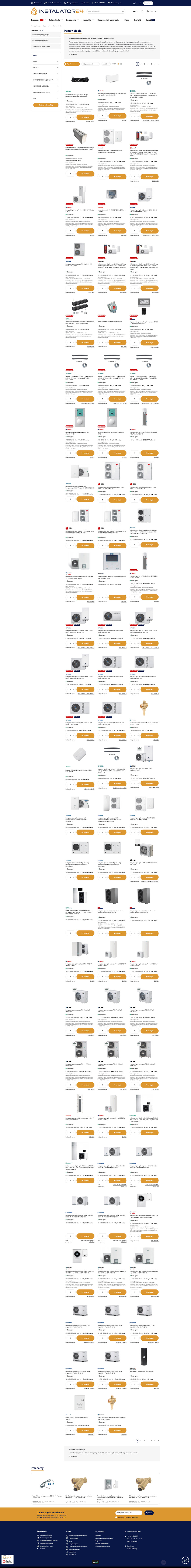 instalator24.pl Lista towarów