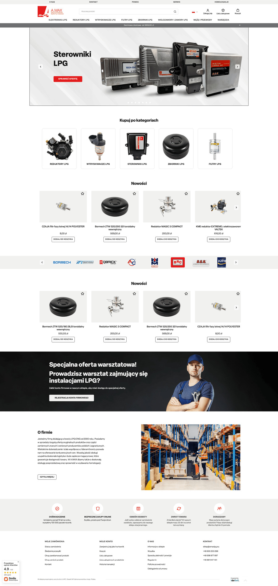amaxlpg.eu Strona główna