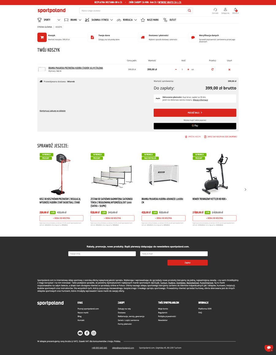 sportpoland.com Koszyk