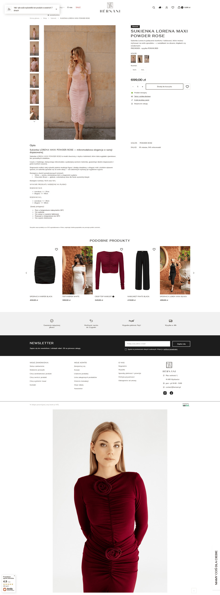 hernani.pl Karta towaru