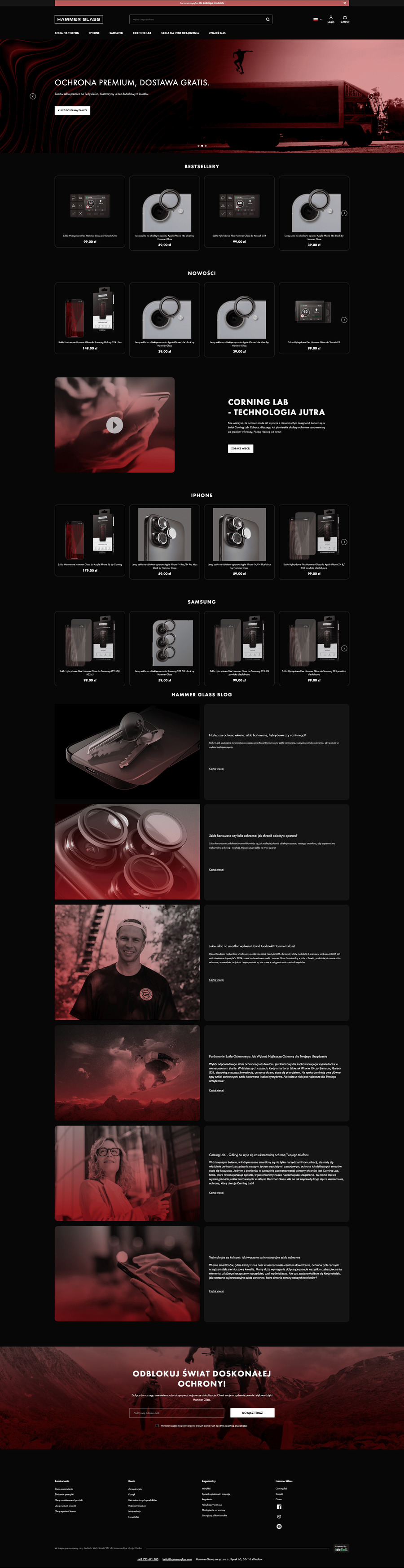 hammer-glass.com Strona główna