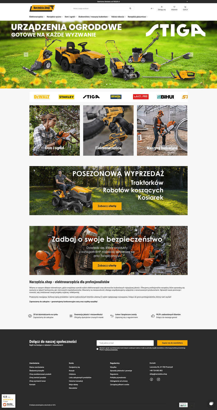 narzedzia.shop Strona główna