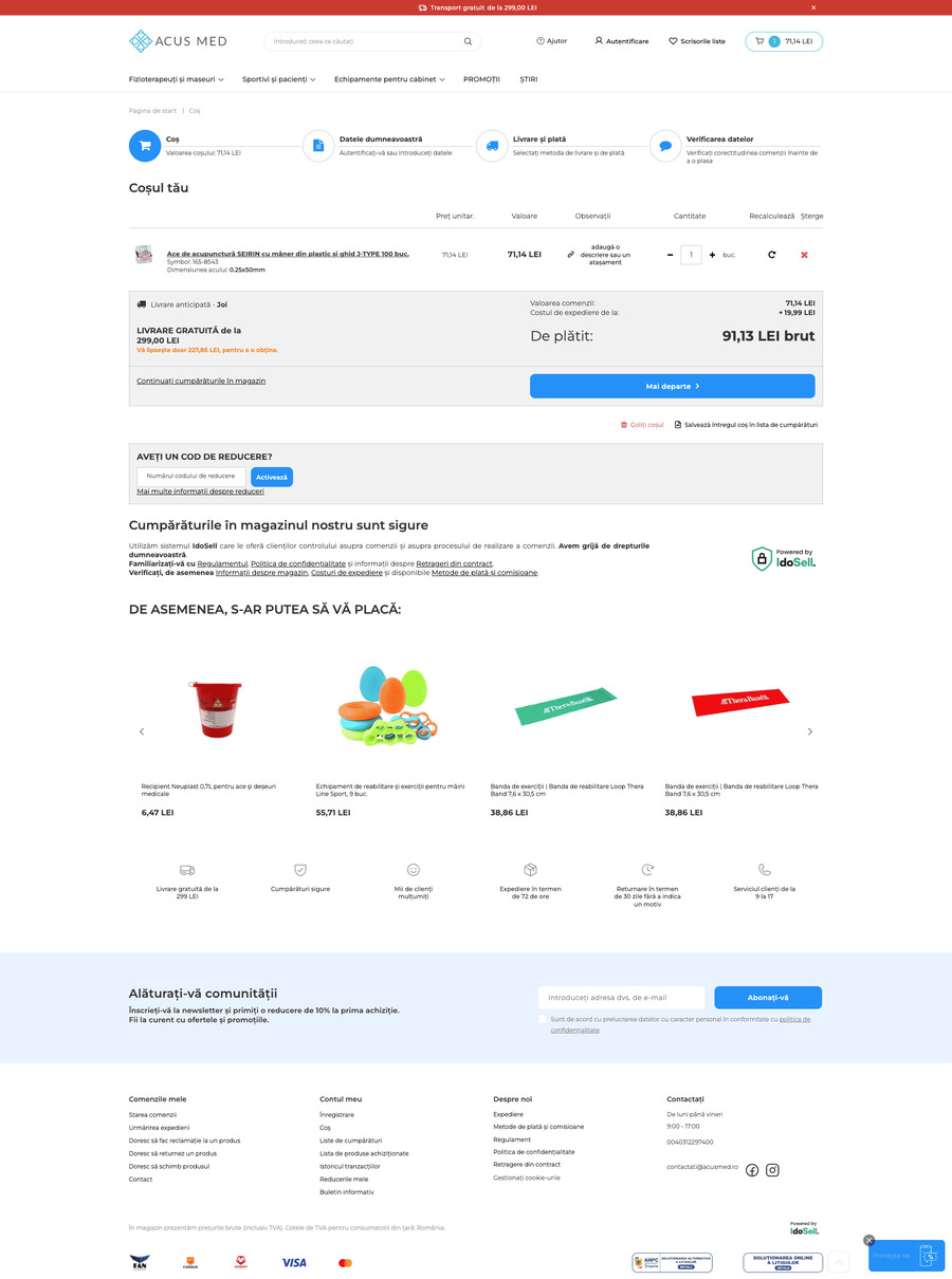 acusmed.ro Koszyk