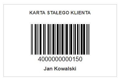 karta stałego klienta