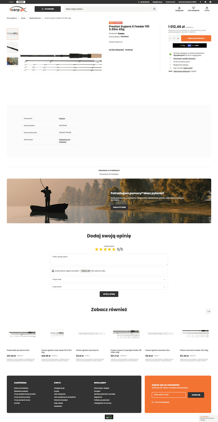 icarp.pl Karta towaru