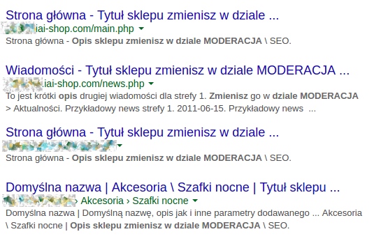 Optymalizacja sklepu pod Google - sekcja meta w SEO