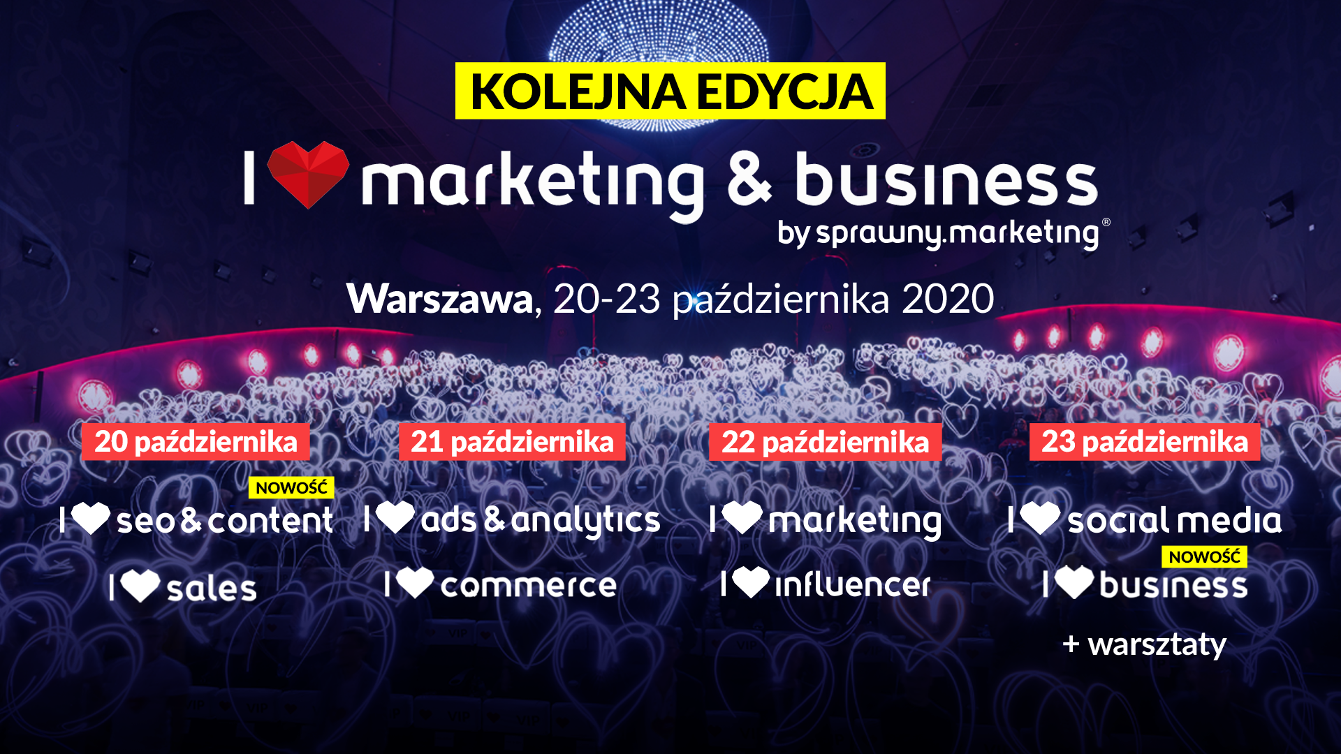 Zaproszenie na I love commerce 2020