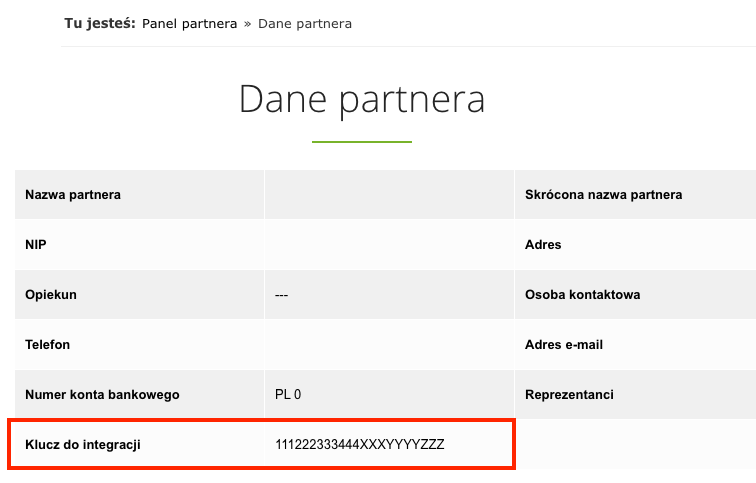 iPłatności - portal partnera - iPłatności - portal partnera