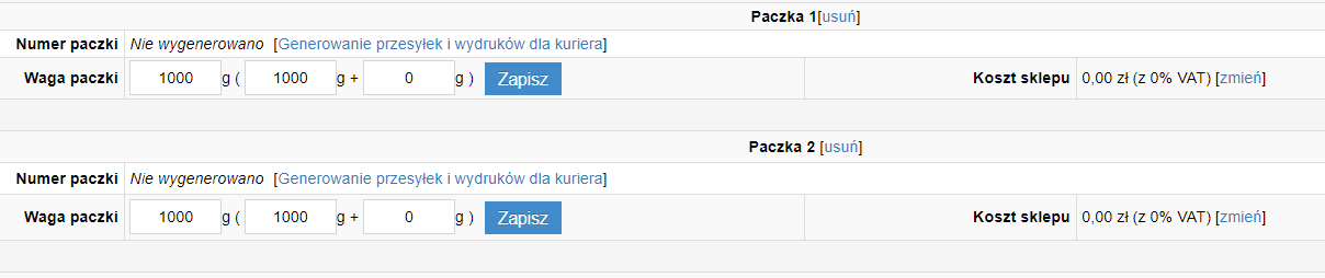 wielopaczkowy kurier - wielopaczkowy kurier