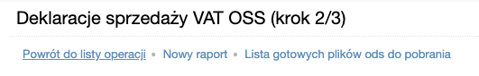 Generowanie ODS 1