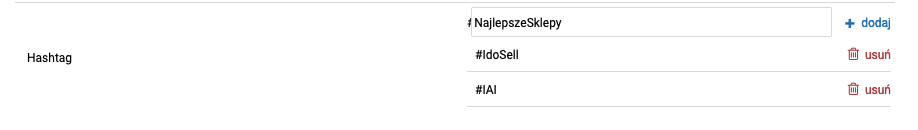 hashtag
