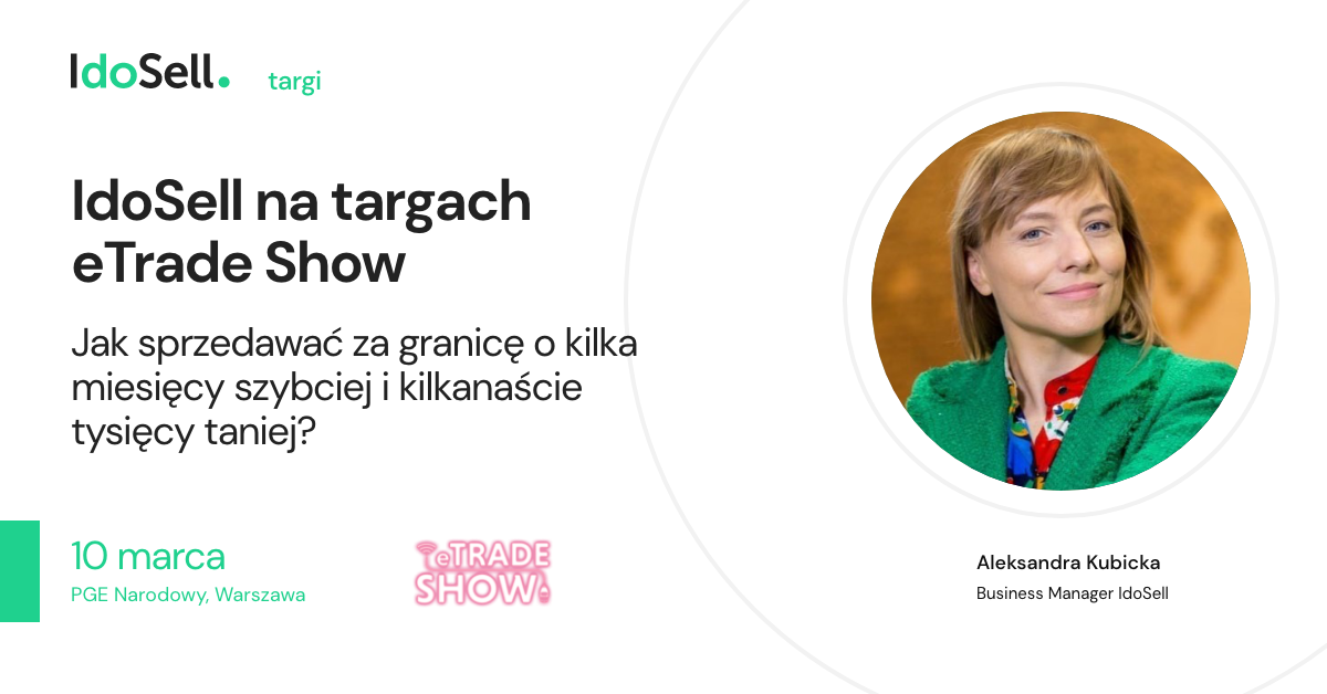 IdoSell na targach eTrade Show