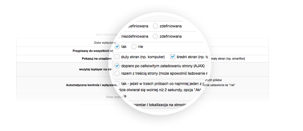 Zarządzanie widgetami w sklepie internetowym