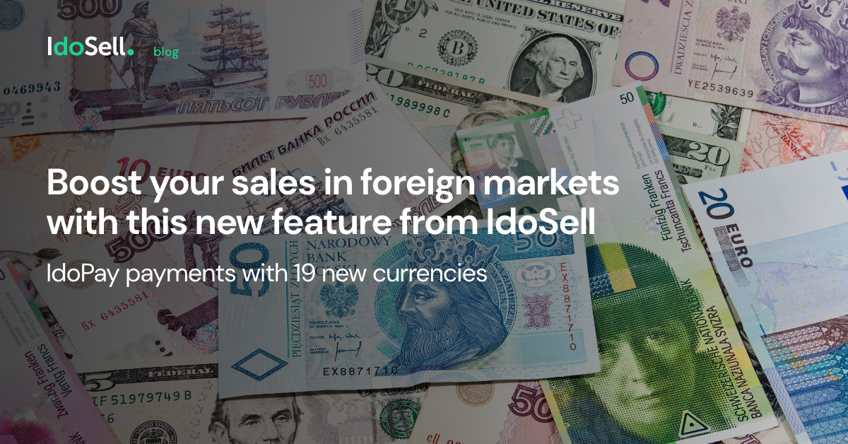 19 new currencies in IdoPay  - 19 new currencies in IdoPay 