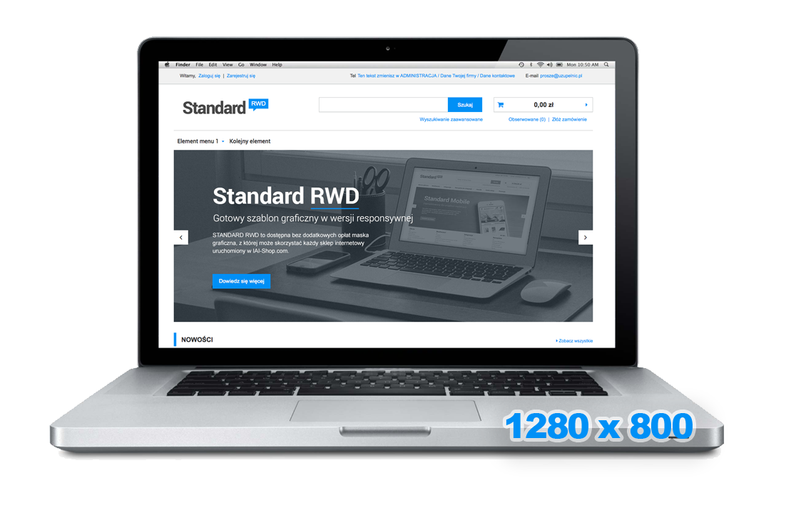 Nowa rozdzielczość RWD 1280x800