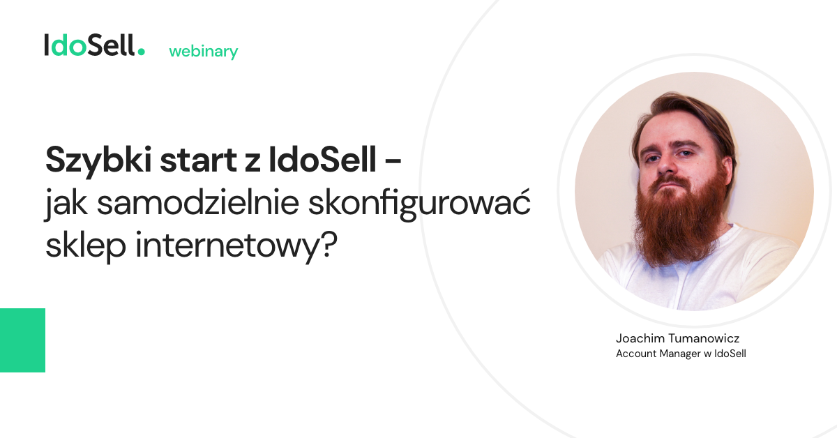 konfiguracja sklepu na IdoSell