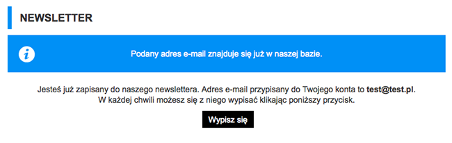 Prosty newsletter - Prosty newsletter
